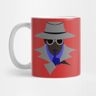 Lady Grey shush (afro): A Cybersecurity Design Mug